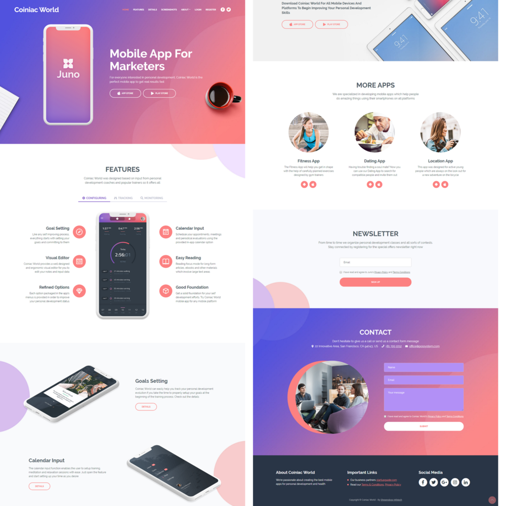 Website/App Design & Development portfolio Shreenxt