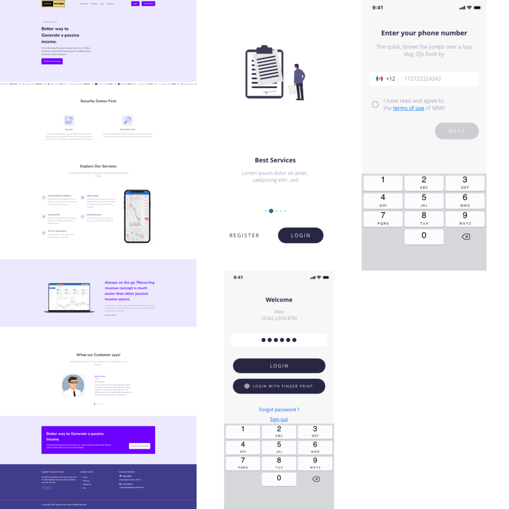 Website/App Design & Development portfolio Shreenxt